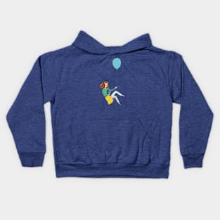 Head in the clouds Kids Hoodie